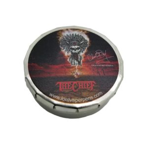 Lord Vaper Pens The Chief Signature Series War Drum Pop Top Containers for storing cannabis weed pot