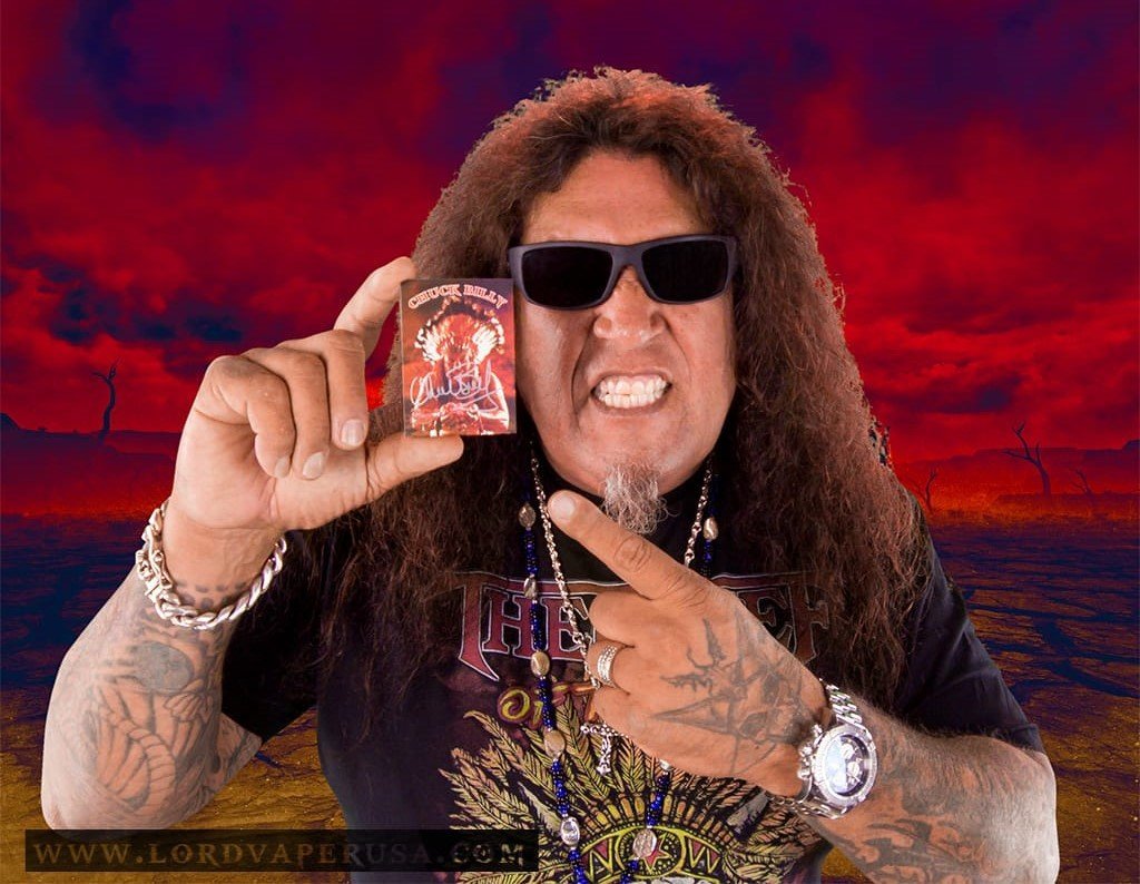 Chuck Billy personally autographed trading card