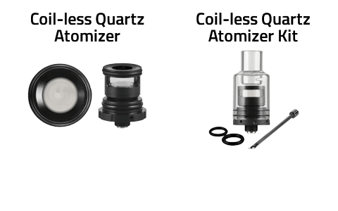 Pulsar APX coil-less quartz atomizer