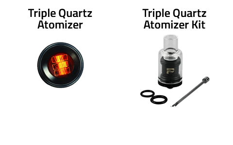 Pulsar APX triple quartz coil atomizer