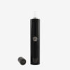 Linx Eden dry herb vaporizer in black onyx with magnetic mouthpiece removed
