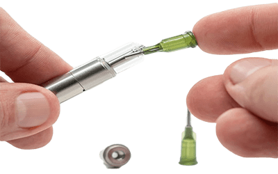 Linx Vapor nector needle set for filling Hermes 3 atomizer without syringe
