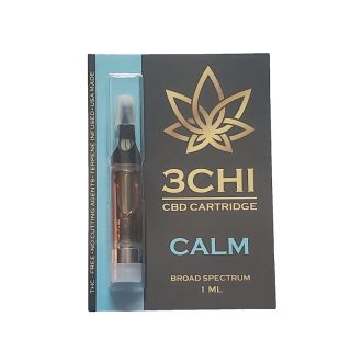 3Chi focused blends vape cartridge with calm cannabinoid and terpene profile