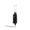 Lord Vaper Pens Exxus Push VRS a 3 in 1 dab rig nectar collector and cartridge vape shown with nectar collector attached with black color