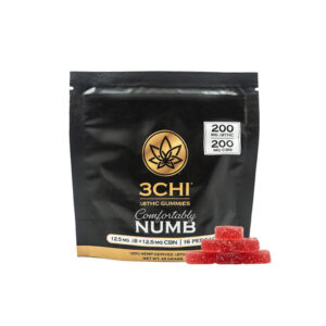 3Chi delta 8 THC comfortably numb gummies in 400mg 16-pack