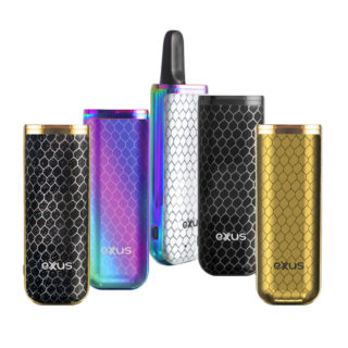 Exxus Minovo cartridge vaporizer product family showing all colors