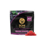 3Chi Delta 8 THC Gummies | Black Raspberry - 16-pack