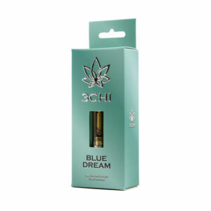 3Chi delta-8/THCv vape cartridge with Blue Dream cannabinoid and terpene profile