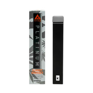 Delta Effex THCP disposable vape with Sunset Sherbet strain profile in 1ml size