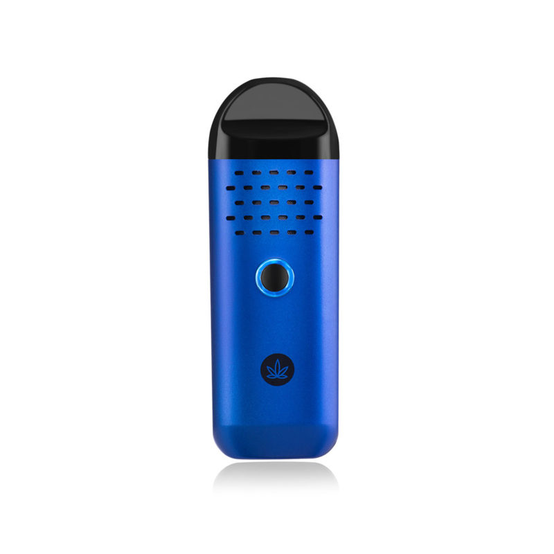 Cipher Herby dry herb vaporizer - the world's smallest and lightest dry herb vaporizer in sapphire blue