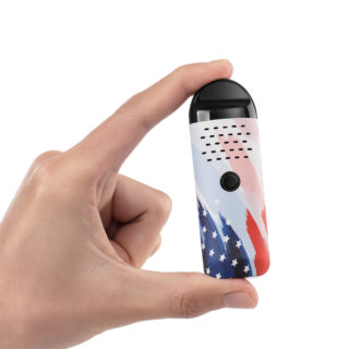 Cipher Herby dry herb vaporizer - the world's smallest and lightest dry herb vaporizer in hand