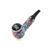 cipher nautilus dry herb vaporizer with variable temperature control in funky flower color