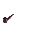 cipher nautilus V3 dry herb vaporizer with variable temperature control in redheart wood color showing churchwarden stem kit options