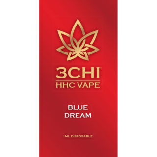 3Chi HHC Disposable vape with Blue Dream strain profile in 1ml size