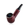 cipher nautilus V3 dry herb vaporizer with variable temperature control in redheart wood color