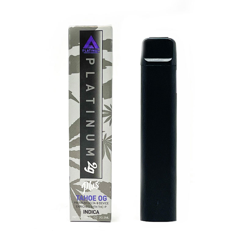 Delta Effex THCP disposable vape with Tahoe OG strain profile in 1ml size