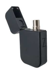 Cipher Stealth with ZOLO-C wax atomizer vape pen kit installed