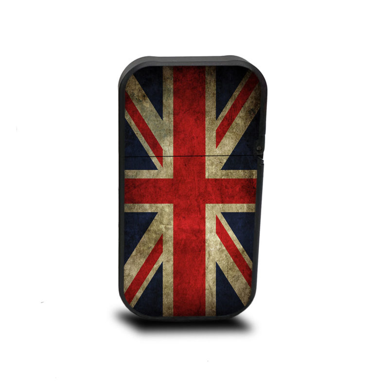 Cipher Stealth vape cartridge battery with Distressed Flag Of UK design