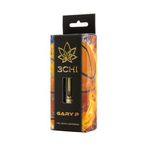 3Chi delta 8 THC vape cartridge with gary payton strain profile in 1ml size