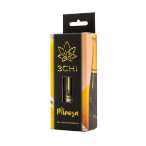 3Chi delta 8 THC vape cartridge with mimosa strain profile in 1ml size