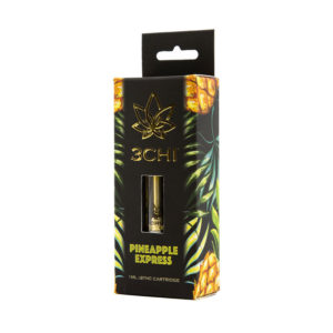 3Chi delta 8 THC vape cartridge with pineapple express strain profile in 1ml size