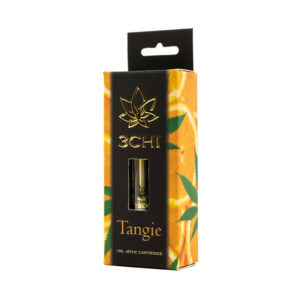 3Chi delta 8 THC vape cartridge with Tangie strain profile in 1ml size