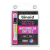 Binoid Delta 8 vape cartridge with Watermelon Zkittlez strain profile in 1mg size