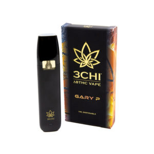 3Chi delta 8 THC 1ml disposable vape with Gary Payton strain profile
