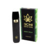3Chi delta 8 THC 1ml disposable vape with Green Crack strain profile