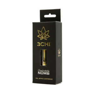 3Chi comfortably numb delta 8 THC:CBN vape cartridge in 1ml size