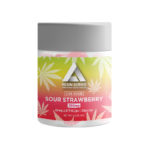 Delta Extrax Live Resin Delta 9 Gummies - Sour Strawberry 25-pack