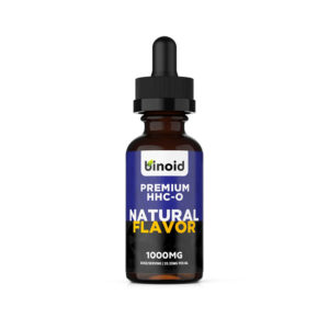 Binoid HHC-O tincture in natural flavor in 1000mg strength