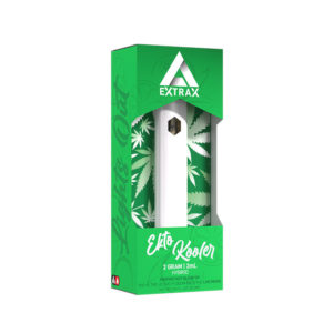 Delta Extrax THCh THCjd THCp Live Resin Disposable vape with Ekto Kooler strain profile in 2ml size