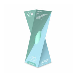 Urb THC infinity Live Resin Disposable vape with blue zkittlez hybrid terpenes in 2g size
