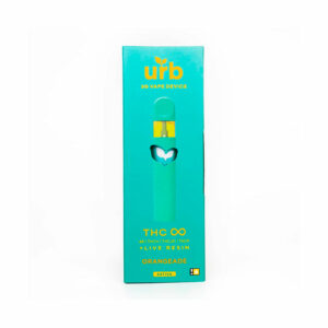 Urb THC Infinity Live Resin Disposable vape with Orangeade Sativa terpenes in 3g size