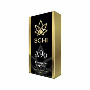 3Chi delta 9o THC 1ml disposable vape with Pineapple Express strain profile