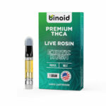 Binoid THCA Live Rosin Vape Cartridge | Exotic Kush