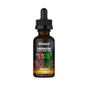 Binoid Power 9 blend tincture with natural flavor in 1000mg strength
