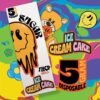 Sugar THCP Ice Cream Cake 5g disposable Indica dominant strain with Live Resin