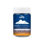 Urb Restful Botanically Infused Gummies | Elderberry and Blueberry - 1875mg