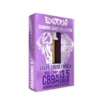 Exodus Diamond Sauce Collection CB9A + THCA Vape Cartridge | Grape Crush - 3.5g