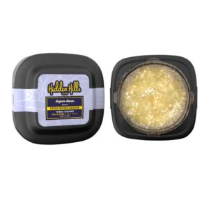 Hidden Hills Heady Blend THC-A Ultra badder with Super Sour strain profile in 3g size