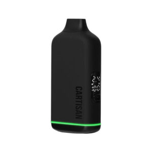 Cartrisan Veil Bar NEO 510 auto-Draw vape cartridge vaporizer in Black color.