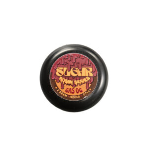 Sugar THCA live rosin dab with Gas OG strain profile in 2g size