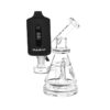 Pulsar 510 DL Tandem dual cartridge vaporizer with bong adapter inserted into bong downstem