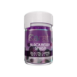 Karats THCh THCjd THCp Delta 8 THC gummies in 175mg servings showing all flavors