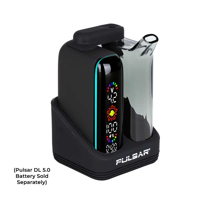 Pulsar 510 DL 5.0 dab station fully-assembled with battery installed.