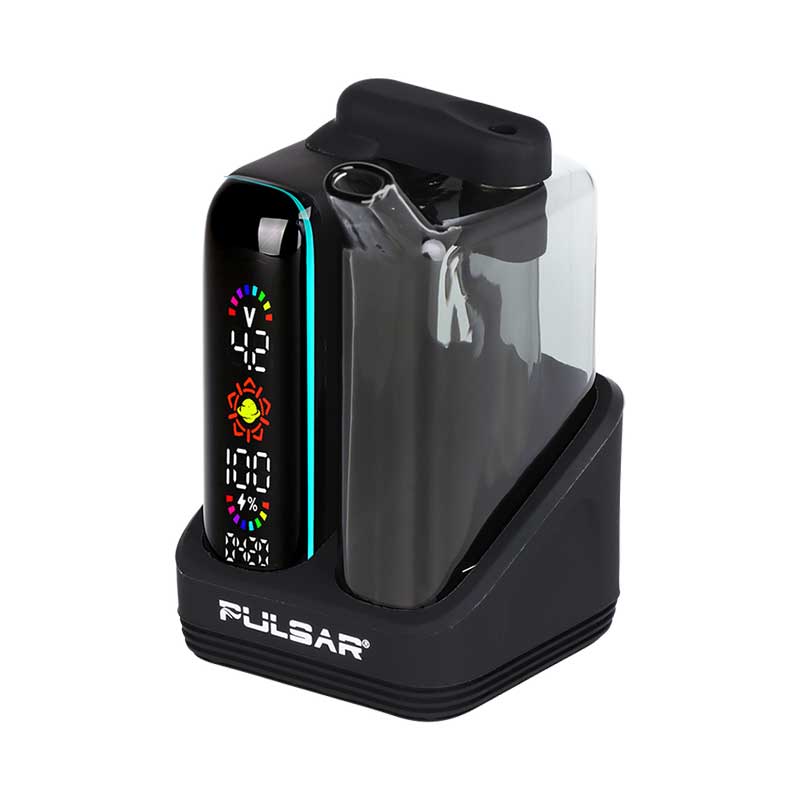 Pulsar 510 DL 5.0 dab station fully-assembled with battery installed.