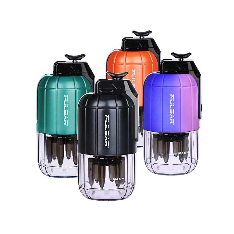 Pulsar Dabtron 2.0 electric dab rig showing all colors